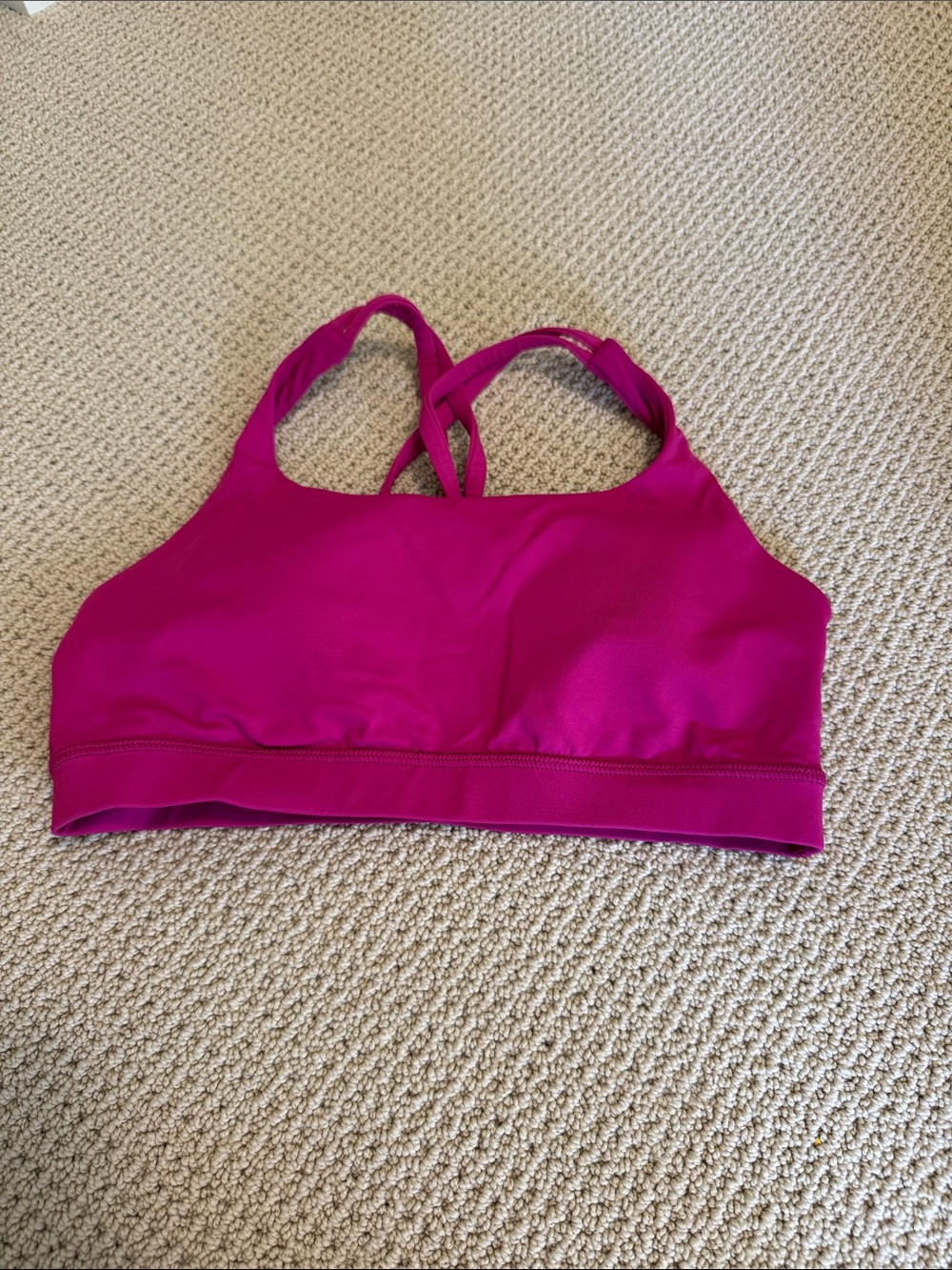 NWOT-Lululemon energy bra-size 6